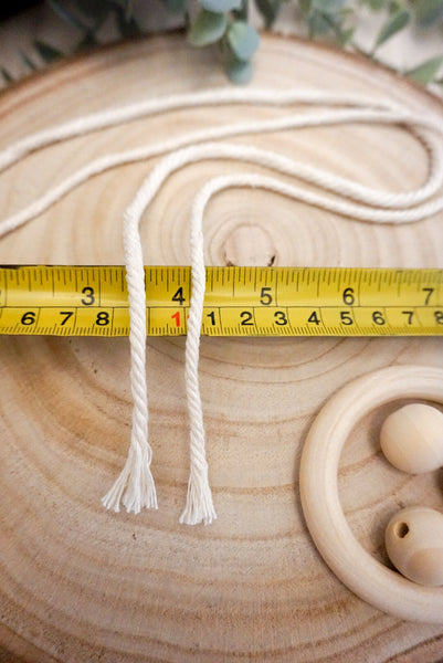 Macrame Cotton Rope - Natural Color